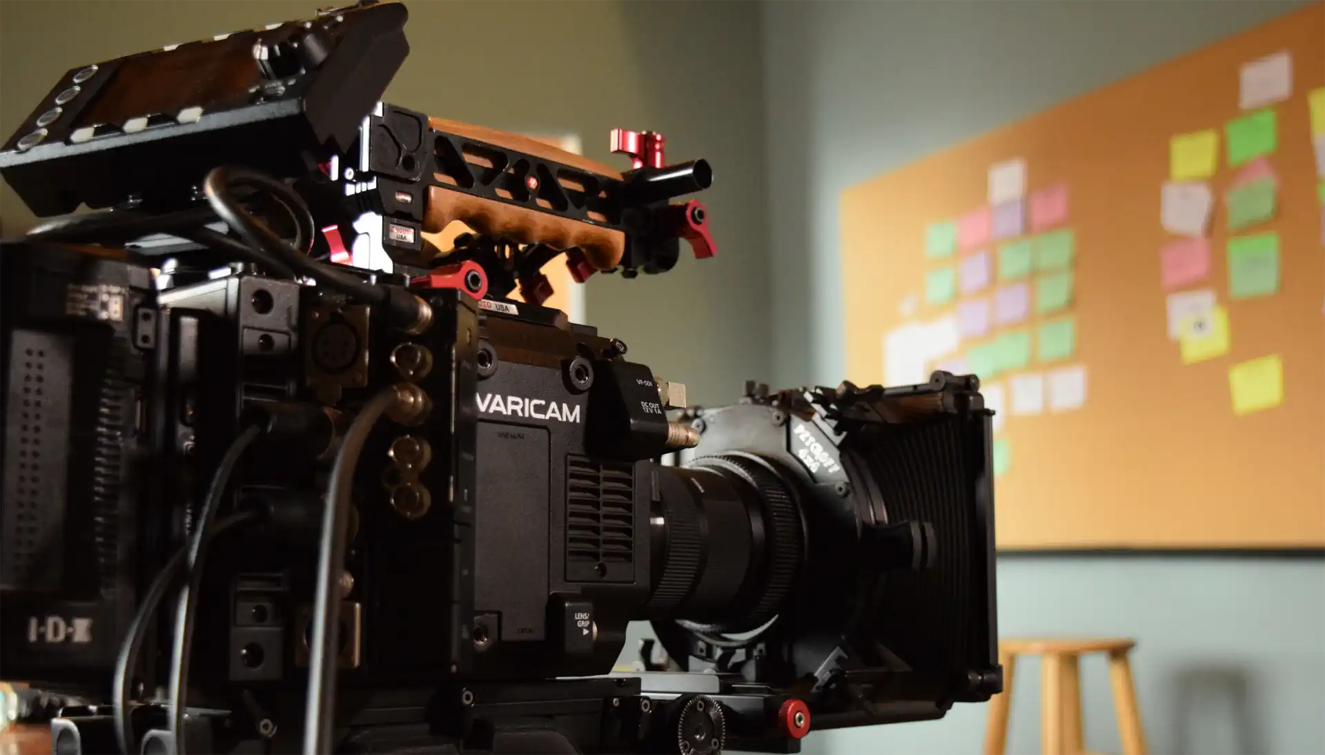 Our kansas city production agency showss off our Cinematic Camera: the Panasonic Varicam LT.
